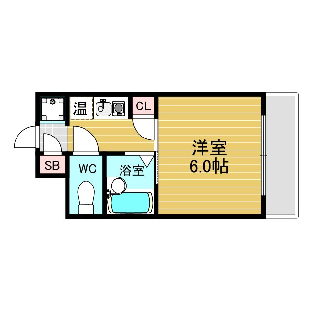 リーガル新大阪の間取り