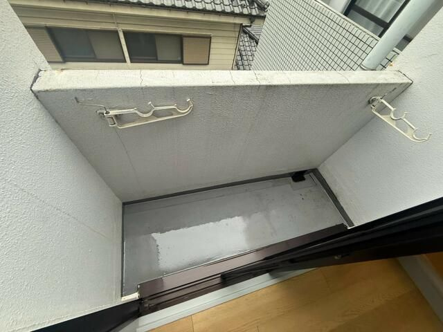 西高島平ダイカンプラザシティのバルコニー