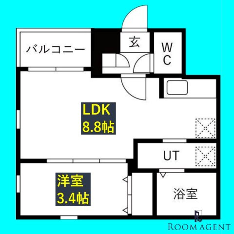 Cherim中村公園Onyxの間取り