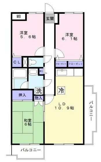 【間取り】 | ベリエ本郷