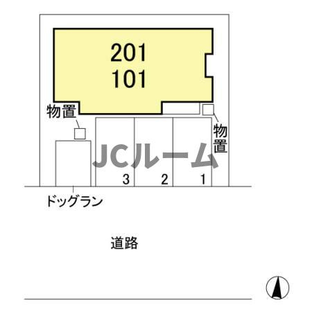 ボルドーの区画図