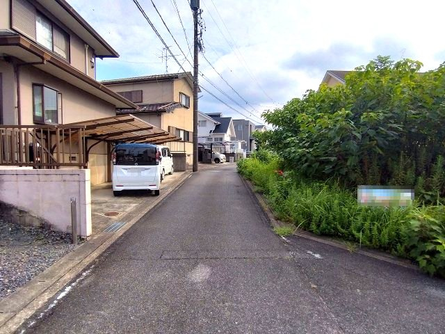 緑区東神の倉2期　売地　2号地の前面道路含む現地写真|外観　現地写真(2026年9月12日撮影)　是非、お問い合わせお待ちしております