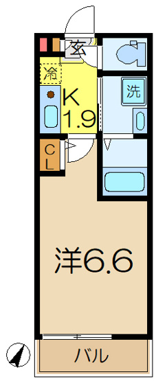 【間取り】 | グランステージ横濱杉田 弐番館