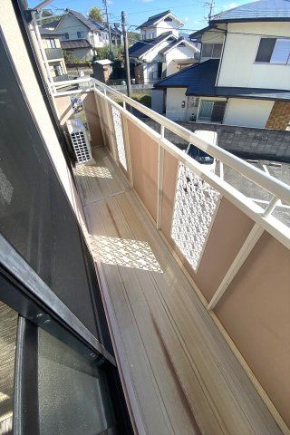 ニューレジデンスひらいわ　B棟のバルコニー|同タイプのお部屋の参考写真です。