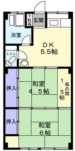 シティハイム船橋の間取り