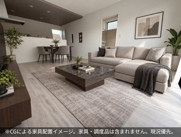 CASA上中居の居間・リビング|高崎、前橋のお部屋探しはエンドスケープまで！お客様の理想お聞かせ下さい♪