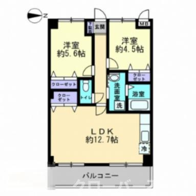 フィネス多賀の間取り|間取図