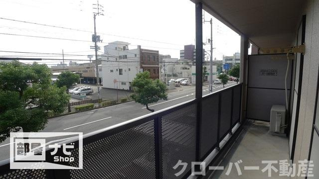 フィネス多賀のバルコニー|バルコニー