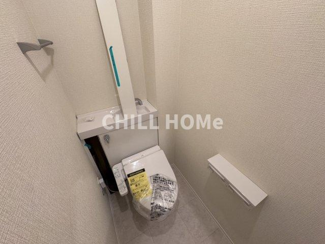 ウイングクレストCのトイレ|当社、チルホームのHPもご覧ください(^^)/物件情報多数♪
