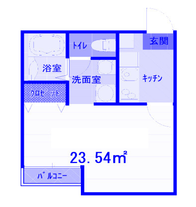 プラージュ春日部の間取り