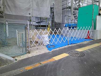 安芸郡府中町石井城２丁目の前面道路含む現地写真