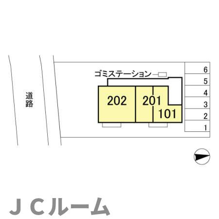 リビハウスの区画図