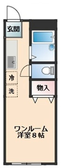 人気のバストイレ別々で室内洗濯機置き場がございます♪