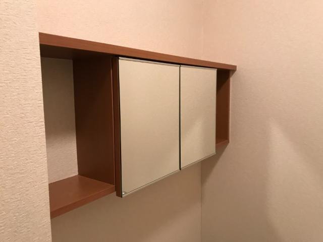 セントフィールドのトイレ|棚（イメージ）