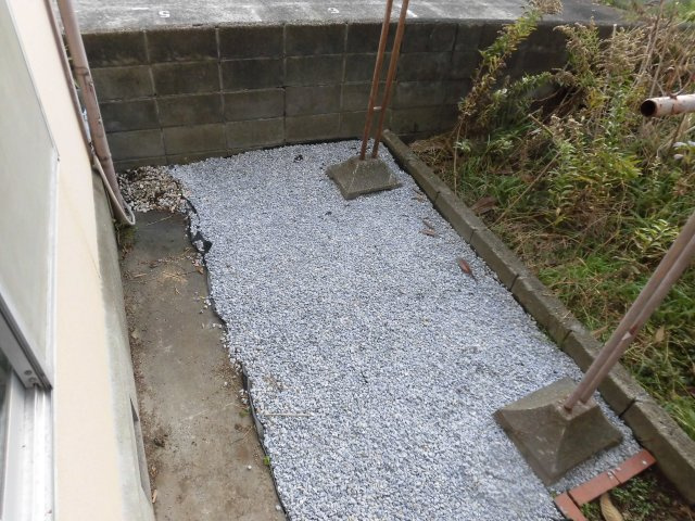 池田ハイツの庭