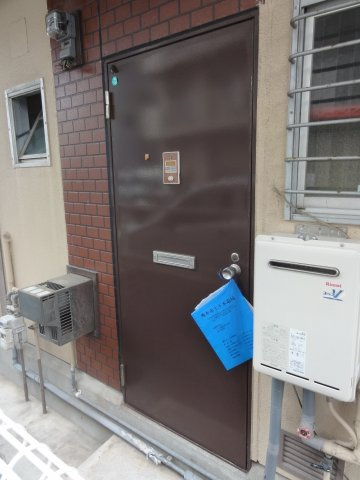 池田ハイツのエントランス