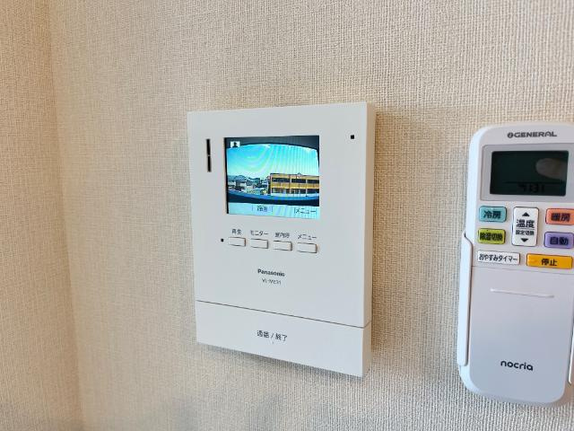 ネクストステージの内装|カメラ付インターホン