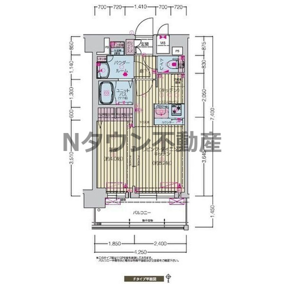 【間取り】 | プレサンス千種駅前レガート | 間取りです。