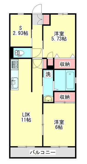 【間取り】 | フラワーハイツ