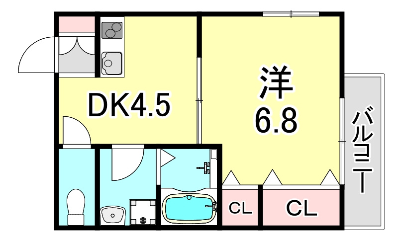 Ｍｙファースト・クラッセの間取り