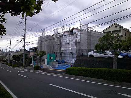 安芸郡府中町石井城２丁目の前面道路含む現地写真