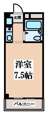 【間取り】 | エンジェルハイツ昭和町
