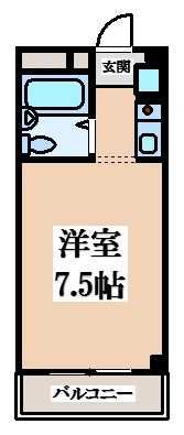 【間取り】 | エンジェルハイツ昭和町