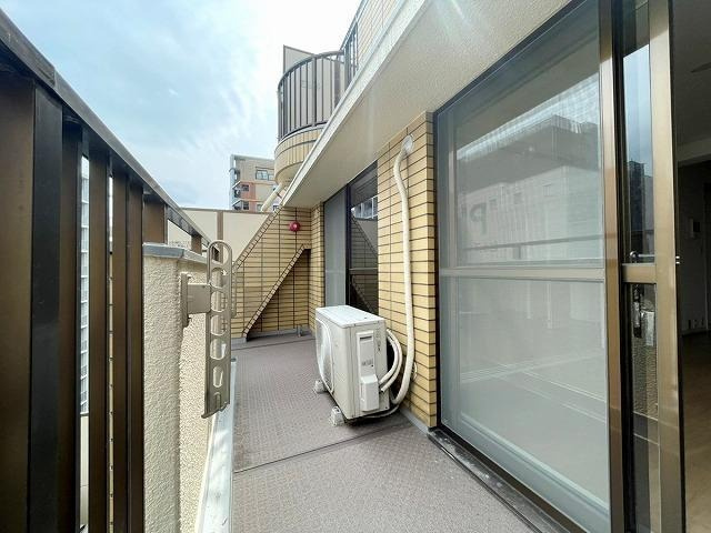 福岡市中央区薬院１丁目のアパートのバルコニー|物件の画像10