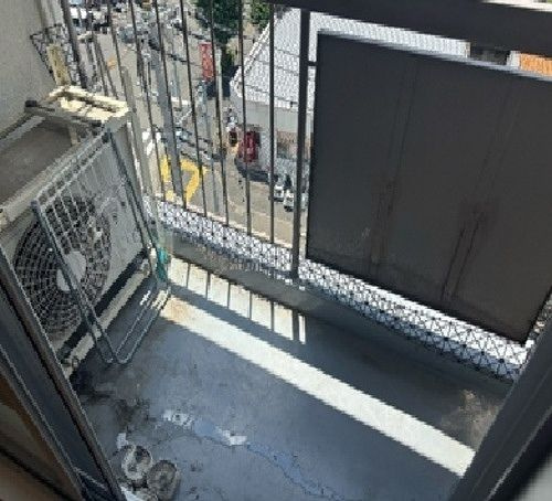 深沢コーポラスのバルコニー