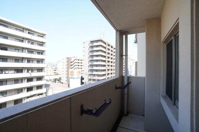 福岡市中央区平尾２丁目の賃貸マンションのバルコニー|物件の画像10