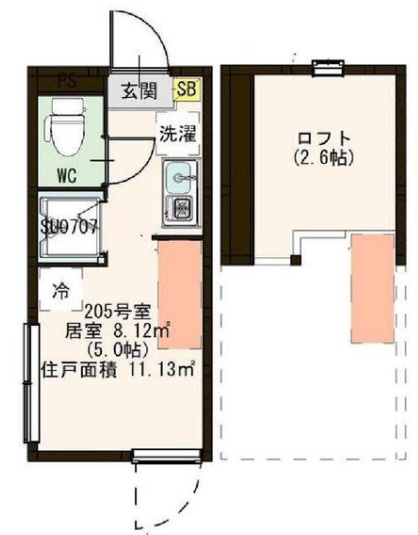 プラチナム久が原の間取り