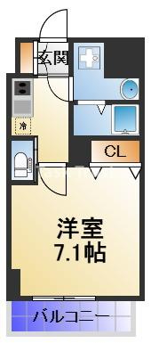 【間取り】 | ファステート京橋バリス