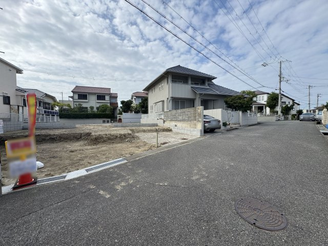 神戸市垂水区桃山台４丁目新築戸建１号棟の前面道路含む現地写真|2026年9月12日撮影