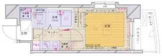 【間取り】 | 菱和パレス白金高輪駅前 | 間取りです。