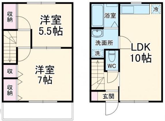 ファインビューの間取り