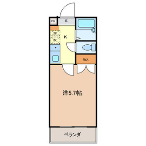 ドミサイルオーミヤの間取り