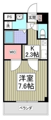 ルミエール岸町の間取り