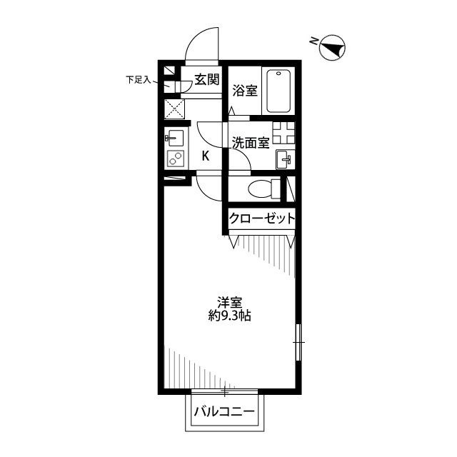 アムール　ラペの間取り