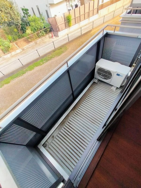 クレセントAのバルコニー|別部屋参照写真