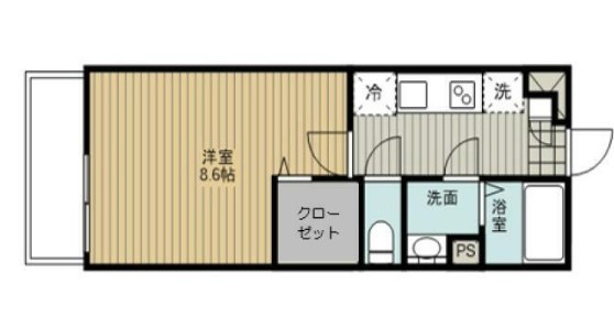 ステラ武蔵浦和の間取り
