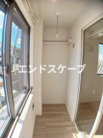 クラール　島野　Ｂのバルコニー|高崎、前橋のお部屋探しはエンドスケープまで！お客様の理想お聞かせ下さい♪