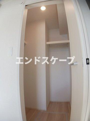 クラール　島野　Ｂの収納|高崎、前橋のお部屋探しはエンドスケープまで！お客様の理想お聞かせ下さい♪