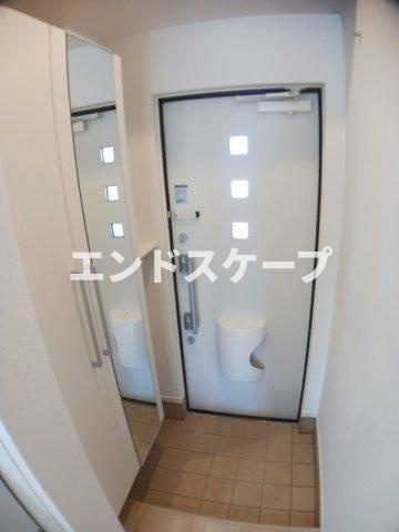 クラール　島野　Ｂの玄関|高崎、前橋のお部屋探しはエンドスケープまで！お客様の理想お聞かせ下さい♪