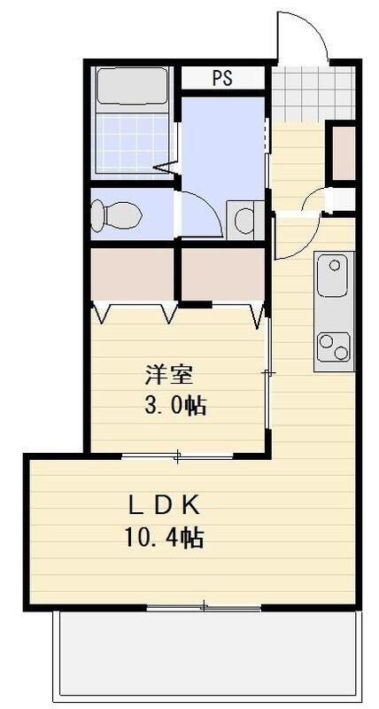 Ｌ・Ｒａｄｉｃｅ（エル・ラディーチェ）の間取り