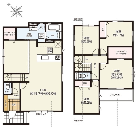 北本市本宿　3期　新築一戸建て　KEIAIGRACE　01