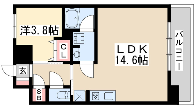 【間取り】 | スプランディッド十三本町