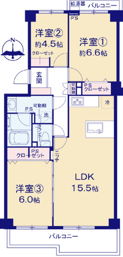 谷津パークタウン一番街20号棟