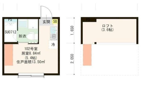 【間取り】 | ハーモニーテラス大和町Ⅴ