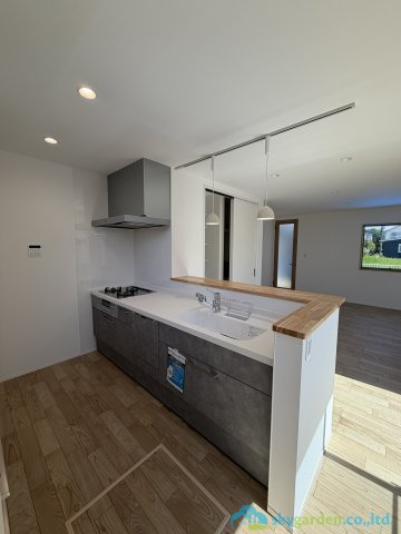 小田原市柳新田　新築戸建　全2棟1号棟のキッチン