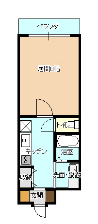 プロムナード Ⅳの間取り